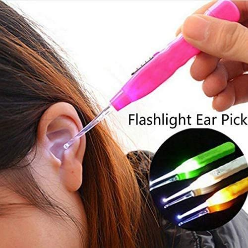 Flashlight Earwax Removal Tool - Safe Earpick Cleaner for Kids & Adults | Ear Cleaning Kit With Light for Easy & Precise Wax Removal