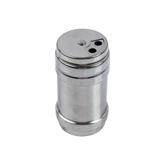 Stainless Steel Salt & Pepper | Silver Condiment Jar for Dining Table | Used as Namak Dispenser for Home, Kitchen and Restaurant | Make Serving Easy