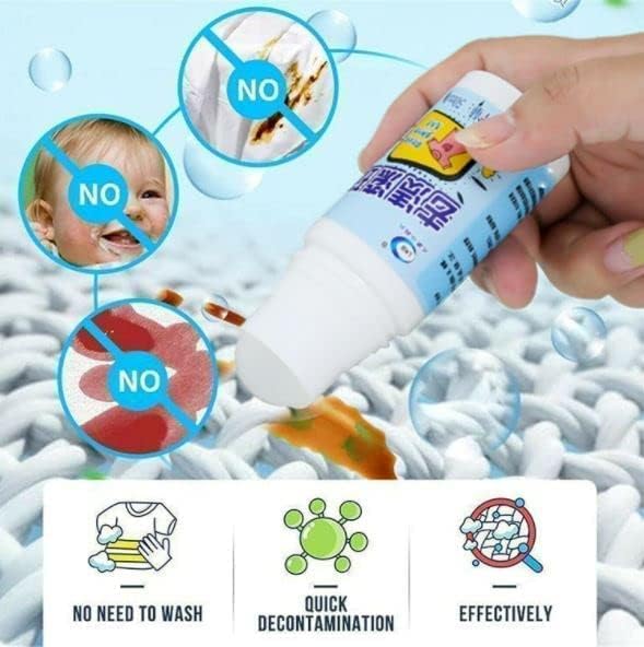 Cloth Oil Stain Remover Fabric Dust Cleaner Brush | Portable Powerful Decontamination Cleaning Pen | Fabric Cloth Pen Stain Remover Dust Cleaner Rub Wipe Decontamination Pen