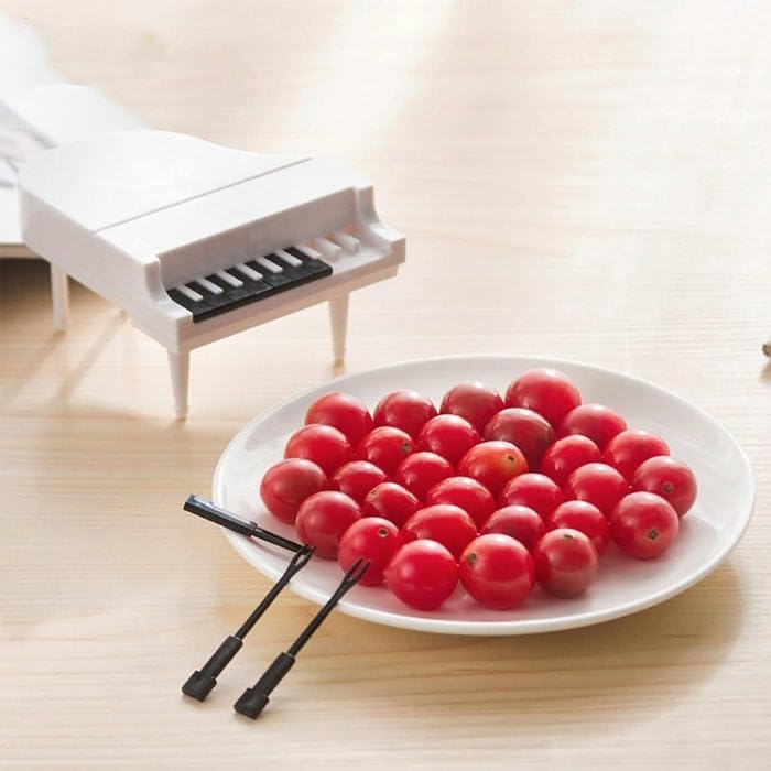 Piano Fruit Forks 6pc Set