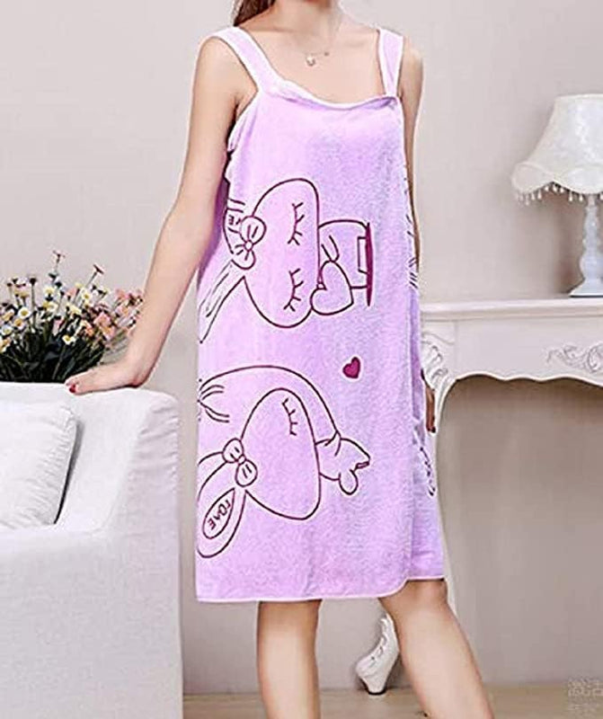Microfiber Bathrobe/Bath Towel/Magic Towel/Beach Dress/Beach and Spa Bathrobe for Girls & Women
