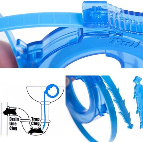 Drain Cleaning Tool, Drain Hair Clog Remover Catcher Drain Clog Snake Cleaning Tool