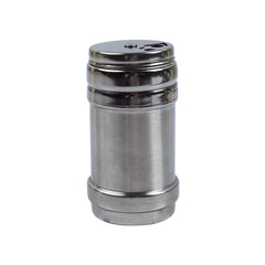 Stainless Steel Salt & Pepper | Silver Condiment Jar for Dining Table | Used as Namak Dispenser for Home, Kitchen and Restaurant | Make Serving Easy