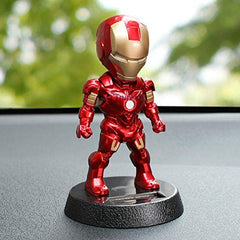 Solar Powered Iron Man Bobble Head