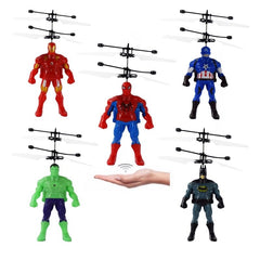 Sensor Super Hero Flying Helicopter Toy for Kids – Hand Controlled Indoor Flying Toy