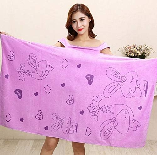 Microfiber Bathrobe/Bath Towel/Magic Towel/Beach Dress/Beach and Spa Bathrobe for Girls & Women