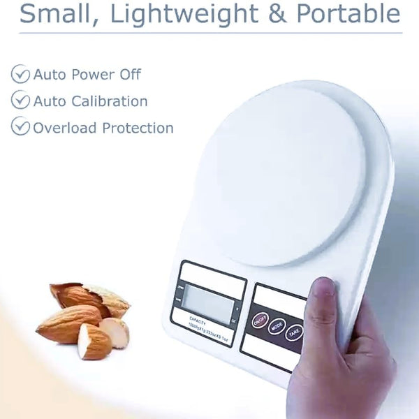 Weighing Scales for Kitchen | Multipurpose Portable Electronic Digital Weighing Kitchen Scale | Weight Machine