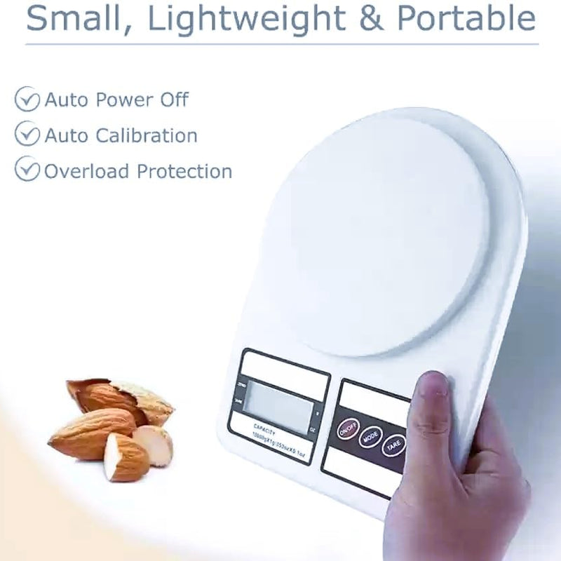 Weighing Scales for Kitchen | Multipurpose Portable Electronic Digital Weighing Kitchen Scale | Weight Machine