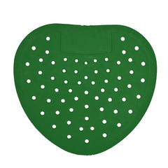 Anti Splash Urinal Screen Deodorizer, Anti Splash and Anti Clogging Urinal Mats Easy to Use for Bathrooms for Restaurants for Restrooms(Big Hole Green)