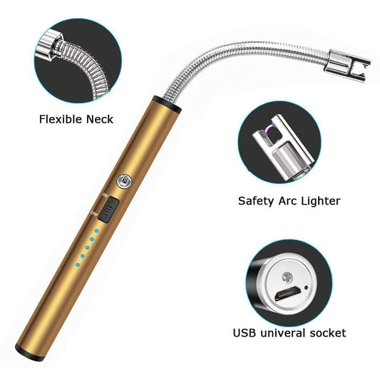 Electric Lighter For Candles Rechargeable Electric Gas Lighter for Home Use Candle Lighter
