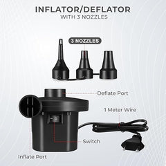 Inflatable Recliner air Cushion Sofa with Household Air Pump, Portable Waterproof and Leak-Proof, Suitable for Indoor/Outdoor, Camping, Traveling