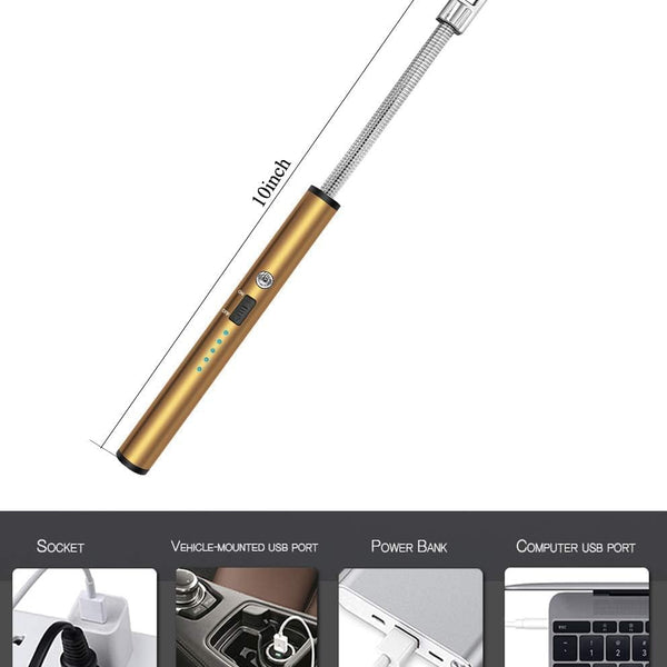 Electric Lighter For Candles Rechargeable Electric Gas Lighter for Home Use Candle Lighter