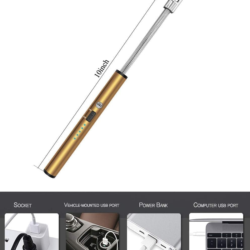 Electric Lighter For Candles Rechargeable Electric Gas Lighter for Home Use Candle Lighter