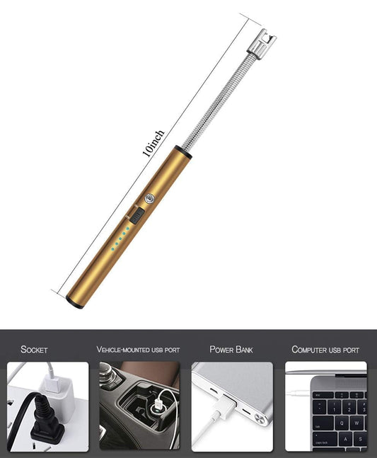 Electric Lighter For Candles Rechargeable Electric Gas Lighter for Home Use Candle Lighter