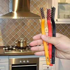 5-Pcs Wire Brush and Scraper Set – Stainless Steel, Brass & Nylon Cleaning Brushes for Rust, Paint & Grime Removal
