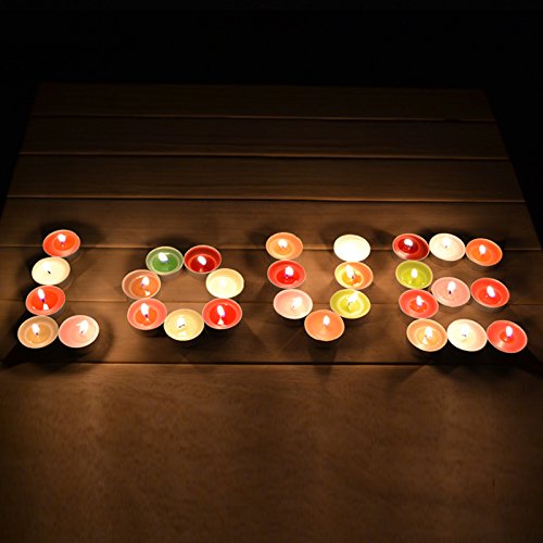 Candle Set 10Pcs smokeless Tea Lights for Home, Party, Wedding, Decoration