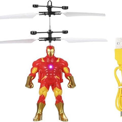 Sensor Super Hero Flying Helicopter Toy for Kids – Hand Controlled Indoor Flying Toy