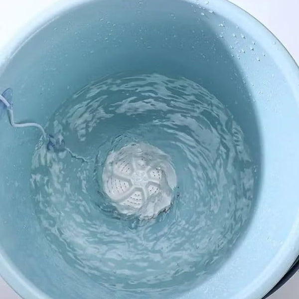 Portable Mini Ultrasonic Washing Machine - 30W USB Mini Turbine Washing Machine for Underwear, Socks, Baby Clothes - Water Saving and Energy Saving and Safe to Use