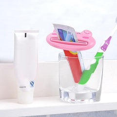 Toothpaste Dispenser Squeezer, Pink | Eco-friendly and non-toxic | Easy to use | Pack of 1