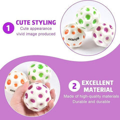 Moon Ball | Easy to Grip and Catch.(White) 1 Qty Random Color