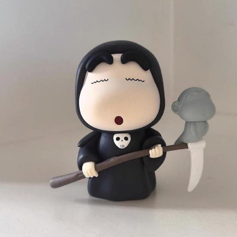 Shinchan Hooded Showpiece Figurine | Decorative Collectible for Home, Office Desk, Car Dashboard | Multicolor Toy Model | Anime Gift for Kids & Fans (Pack of 1)