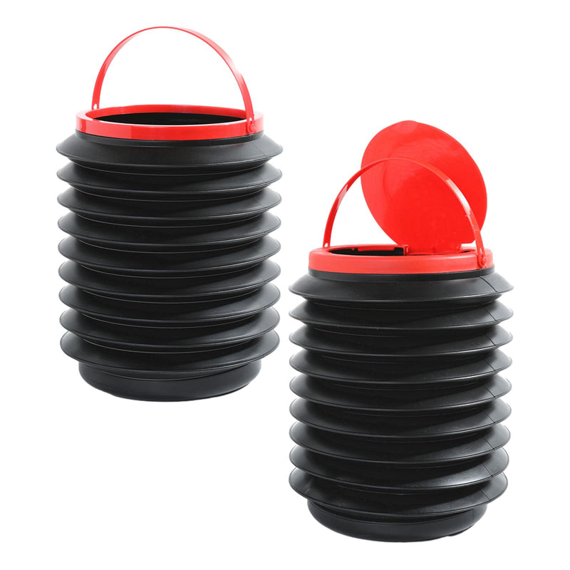 Foldable Dustbin Red