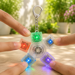 5 Key Stress Free Piano Light Keychain