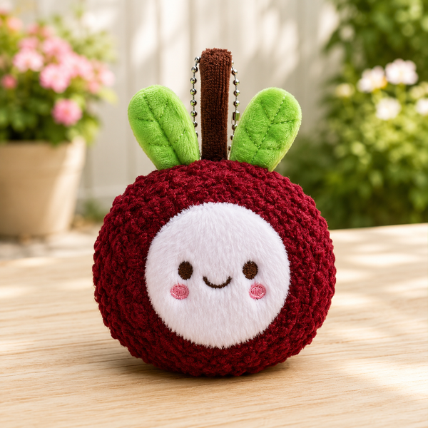 Vegetable Soft Toy Keychain