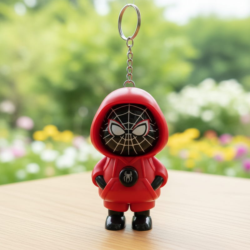 Venom Spiderman Face Changing Keychain