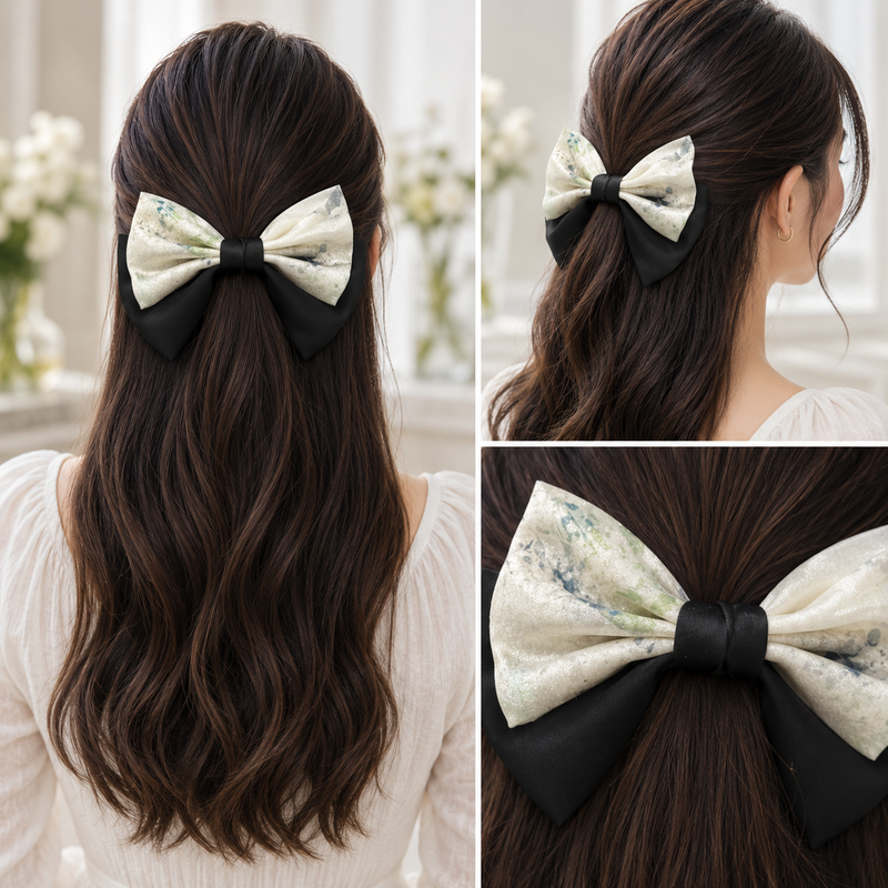 Korean Style Vintage Hair Bow