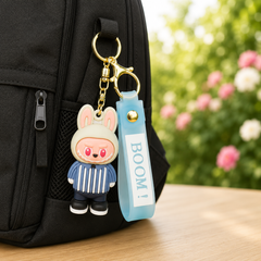 Labubu Farmhouse Keychain