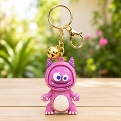 Dinosaur With Light Keychain