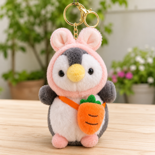 Penguin Soft Toy Keychain