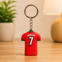 Jersey Silicone Keychains