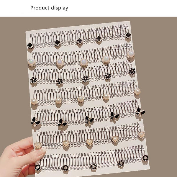 Hair Clips, 1 Pcs Stretchable Invisible Hair Pins Hair Finishing Fixer Comb Holder Stretchable Hair Pin, Invisible Hair Holder Hair Styling Tools Hair Accessories For Women & Girls