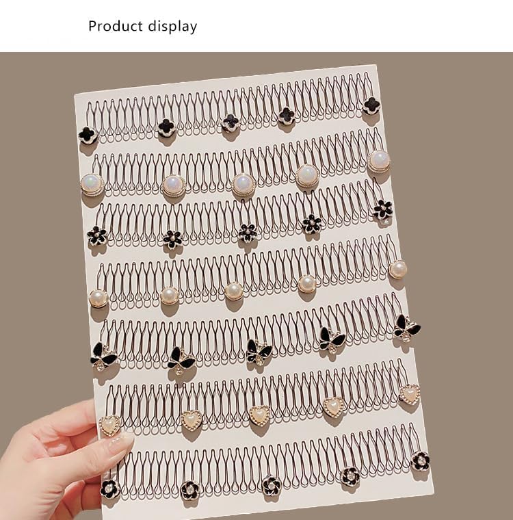 Hair Clips, 1 Pcs Stretchable Invisible Hair Pins Hair Finishing Fixer Comb Holder Stretchable Hair Pin, Invisible Hair Holder Hair Styling Tools Hair Accessories For Women & Girls