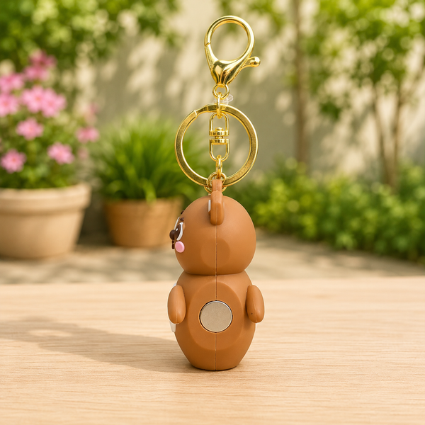 Cute Bear Couple Keychain