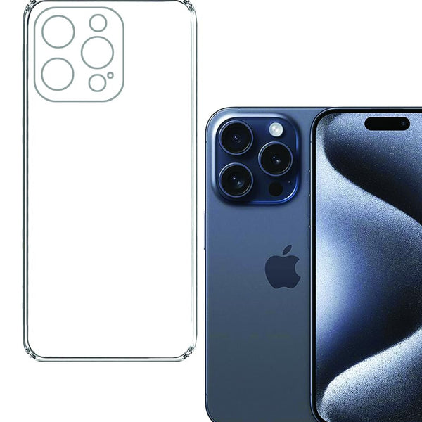 Apple iPhone 15 Pro Max Transparent Cover Case