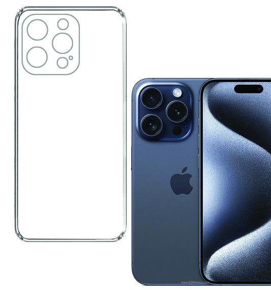 Apple iPhone 15 Pro Max Transparent Cover Case