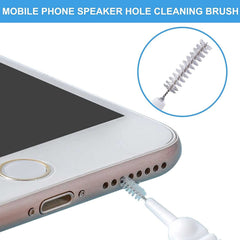 Multifunctional Shower Nozzle Cleaning Brush - Mini hole Cleaner Tool for Shower Heads, Cell Phones, Headphone Sockets, and Small Holes - Anti-Showerhead Cleaning Brushes for Bathroom