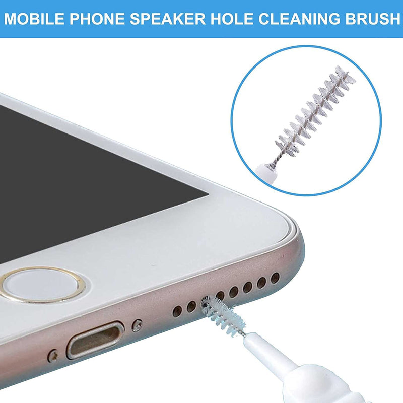 Multifunctional Shower Nozzle Cleaning Brush - Mini hole Cleaner Tool for Shower Heads, Cell Phones, Headphone Sockets, and Small Holes - Anti-Showerhead Cleaning Brushes for Bathroom