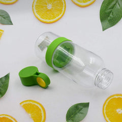 Orange Fruit Infuser Water Bottle, Sports Duo Citrus Kid Ginger Juice Water Bottle