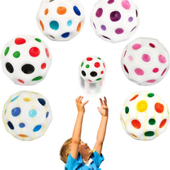 Moon Ball | Easy to Grip and Catch.(White) 1 Qty Random Color