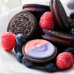Oreo Shaped Sandwich Biscuits Eraser for Kids Pack of 2pcs (Do Not Eatable)