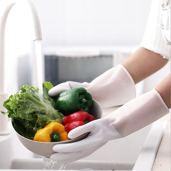 Cleaning Rubber Gloves