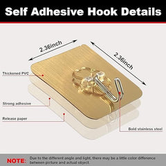 5 PCS Wall Hooks for Hanging Strong,Adhesive Hooks for Wall Heavy Duty,self Adhesive Hook, Wall hangings, Kitchen Accessories Items, Clothes Hanging, Sticky Photo