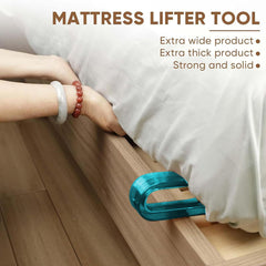 Mattress Lifter Tool Lifter Stand & New Bed Sheet Tucker Tool Durable and Efficient/Ergonomic Handle/Relieves Back Pain/Easy Bed Making Tool Can Tuck Sheets/Holds Mattress Wedge Elevator
