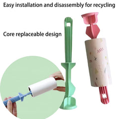 Portable Lint Remover Roller 1Pc Pet Hair, Dust, Dirt, Dandruff Removal for Clothes, Carpets, Furniture, Sofa | Reusable Lint Roller Cleaning Brush