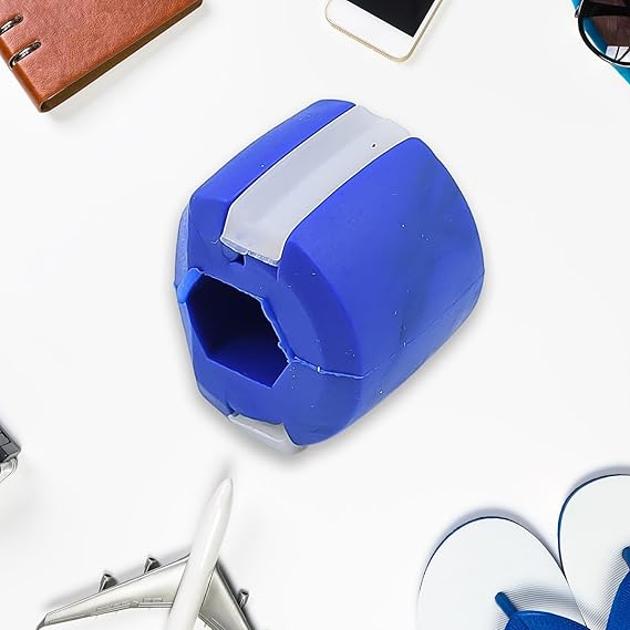 Dark Blue Mouth Exerciser for Jawline Sculpting & Facial Toning