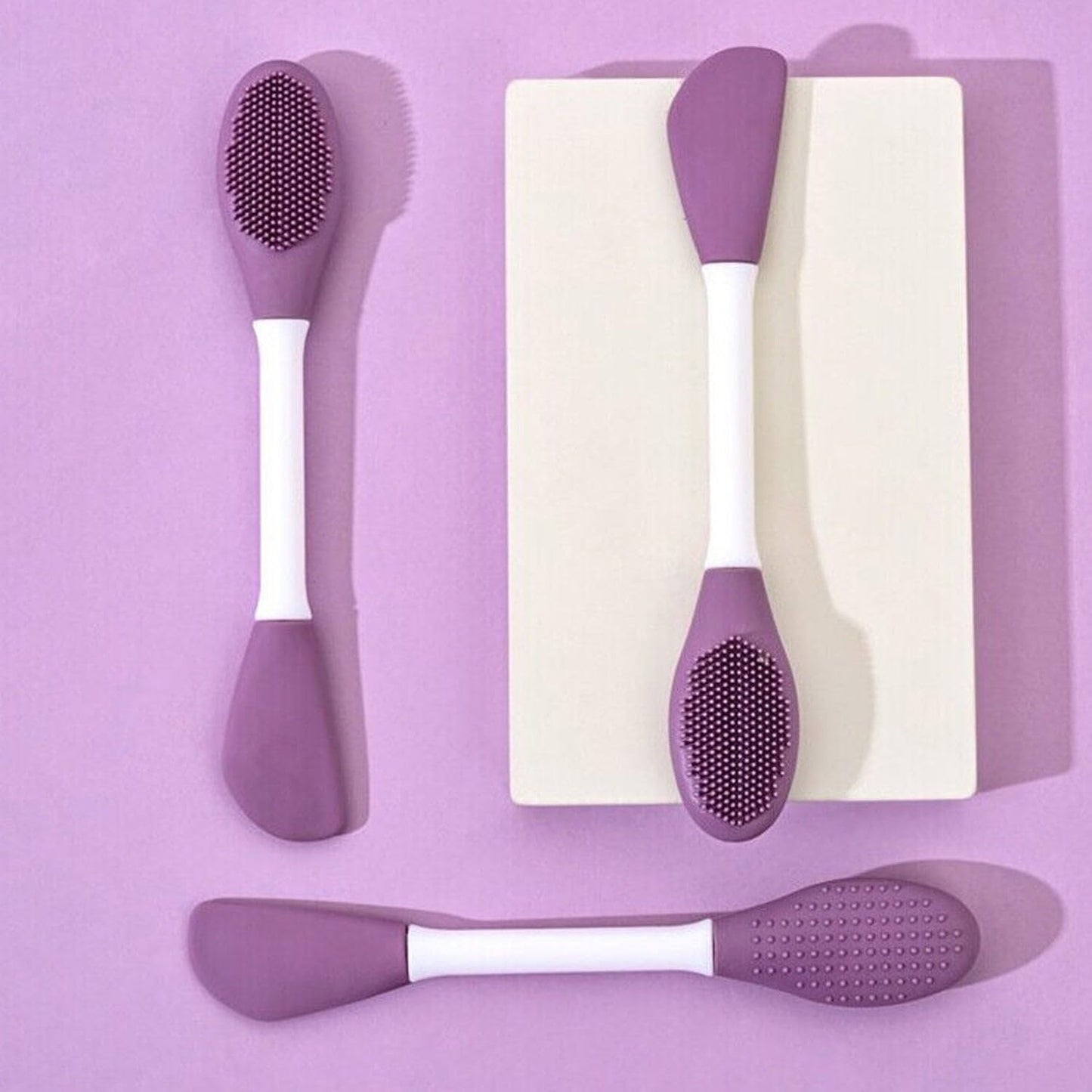 2-Head Face Mask Brush (1pc)